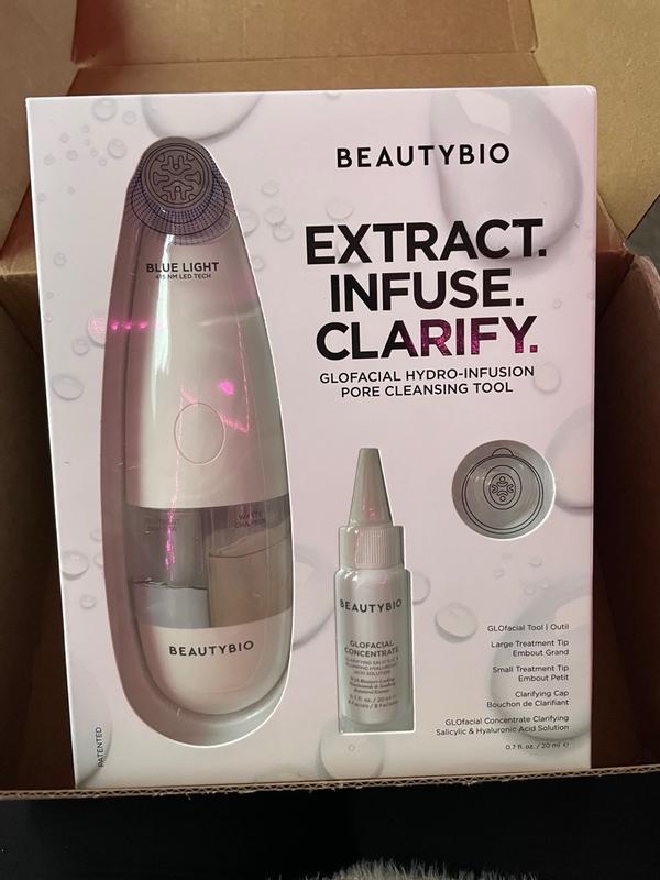 Beauty Bio Extract Infuse deals Clarify Hydto-Infusion Pore Cleansing Tool