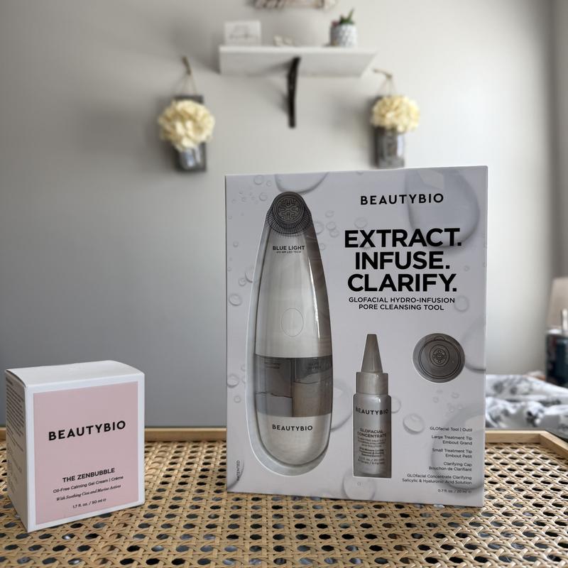 BeautyBio GloFacial Pore Cleansing Tool Set Auto-Delivery - QVC.com
