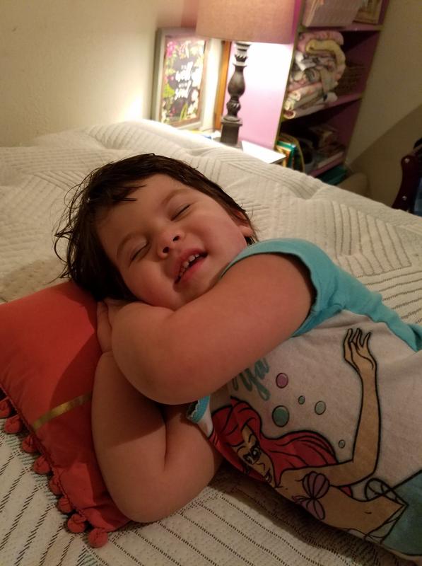 getting ready for the best sleep ever!