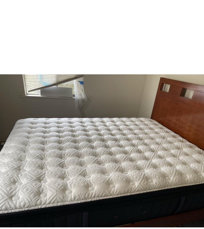 Mattress after set up