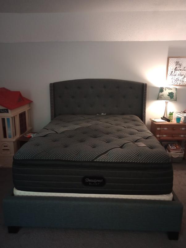 mattress on the bed frame