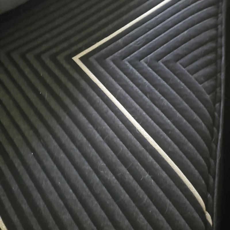 Different angles and views of the surface and the side of the matress.