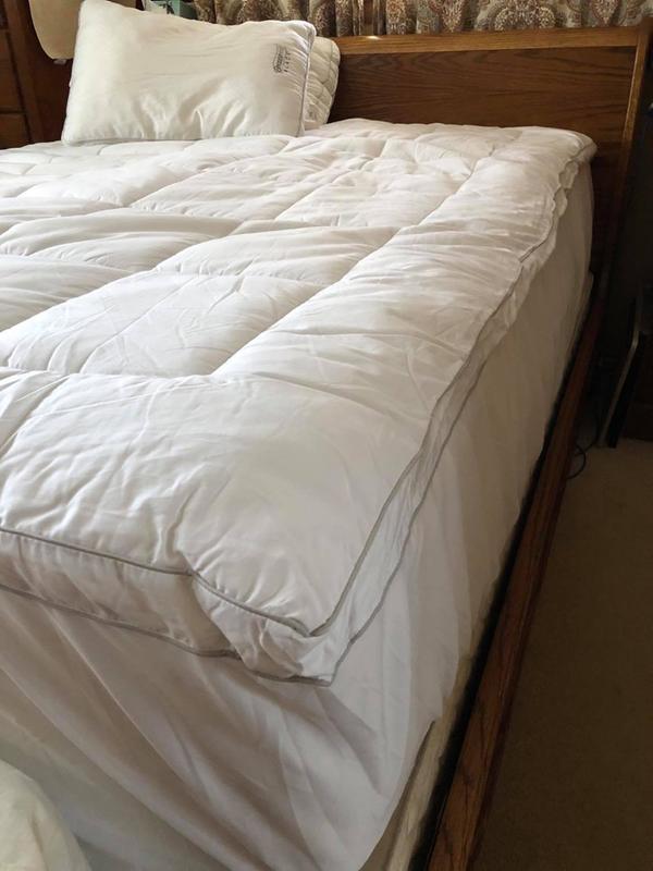 25 year old mattress with many layer added