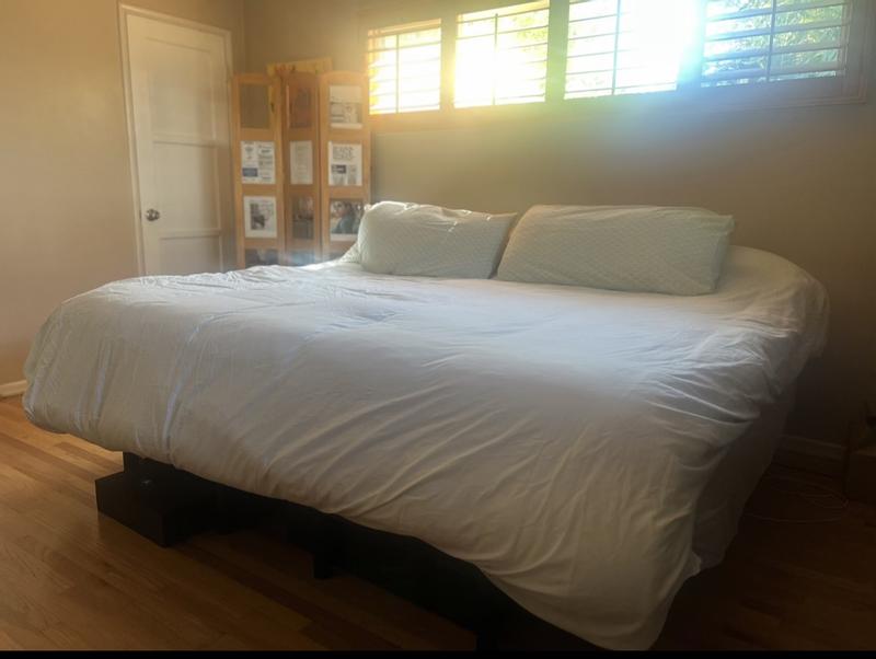 Mattress looks perky!