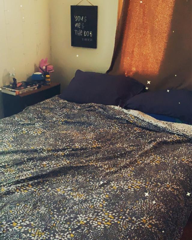 New mattress set up, and made up