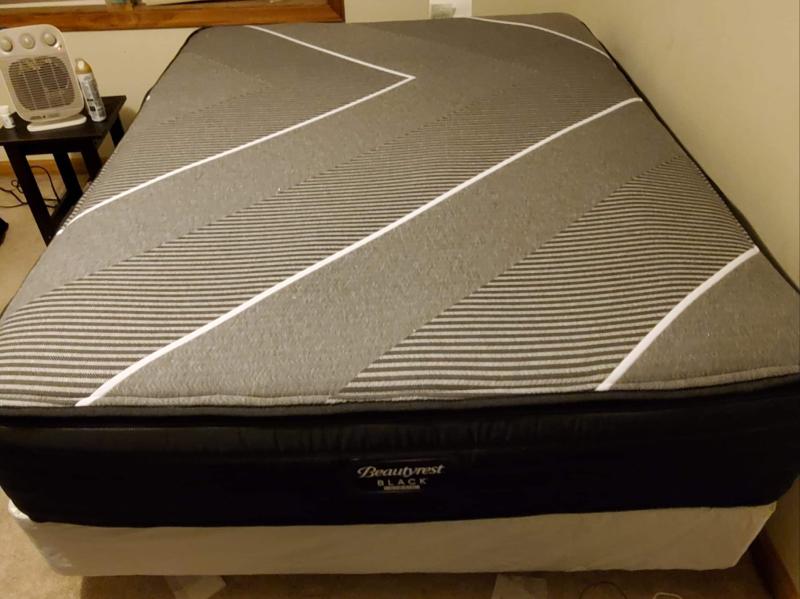 Full view of the bed