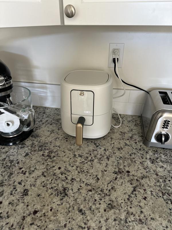 thumbnail image 2 of Beautiful 19303 3QT Air Fryer – White Icing, TurboCrisp Technology – Open Box 2 of 2
