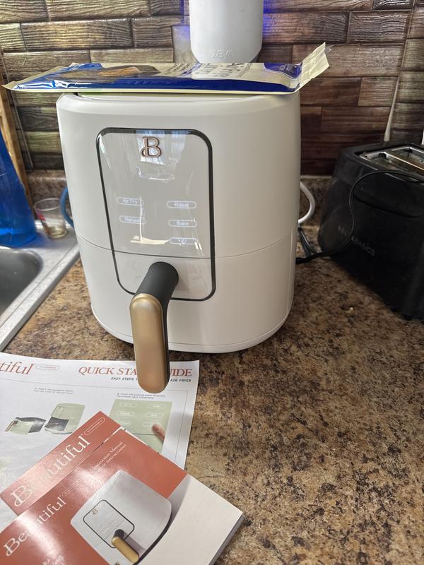 3 Quart Beautiful Air Fryer with Turbo Crisp Technology, 3 Quart Air Fryer