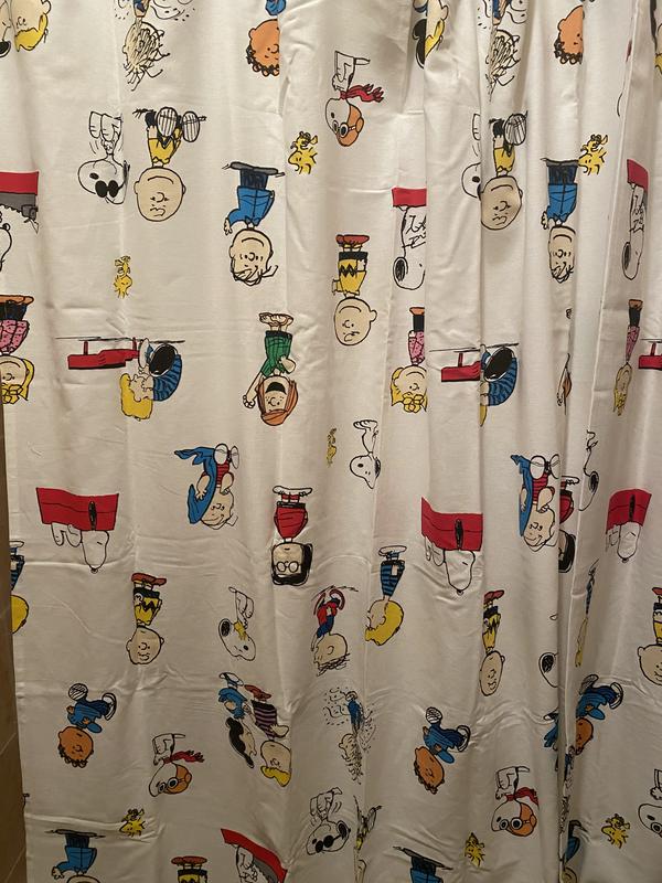Peanuts Shower Curtain Collection, Peanuts Shower Curtain Target
