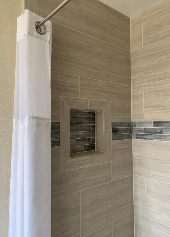 Hookless® Escape Fabric Shower Curtain and Snapin Liner Set Bed Bath