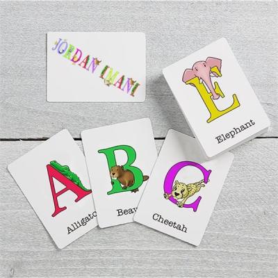 Alphabet Animals Flash Cards | Bed Bath & Beyond