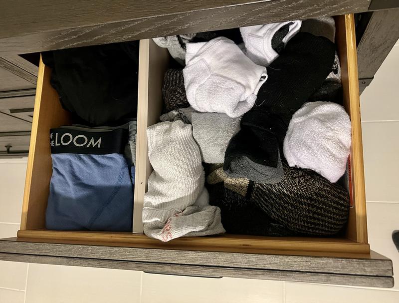 Squared Away™ Deep Drawer Dividers in Bamboo (Set of 2) Bed Bath and