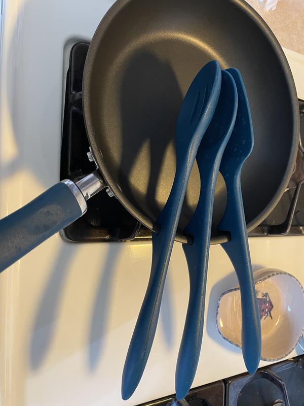Kitchen Tools and Gadgets Nonstick Utensils/Lazy Spoon and Ladle Marine Blue 