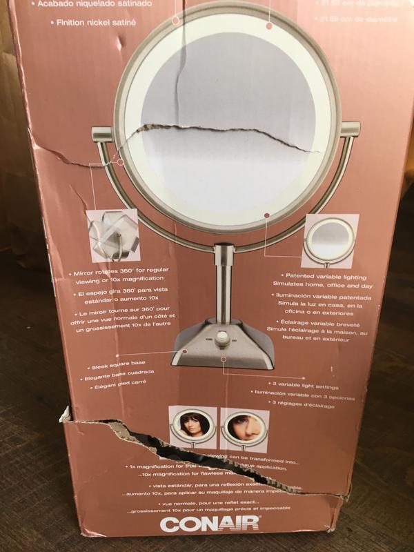 Conair® Variable Lighted 1X/10X Mirror Bed Bath and Beyond Canada