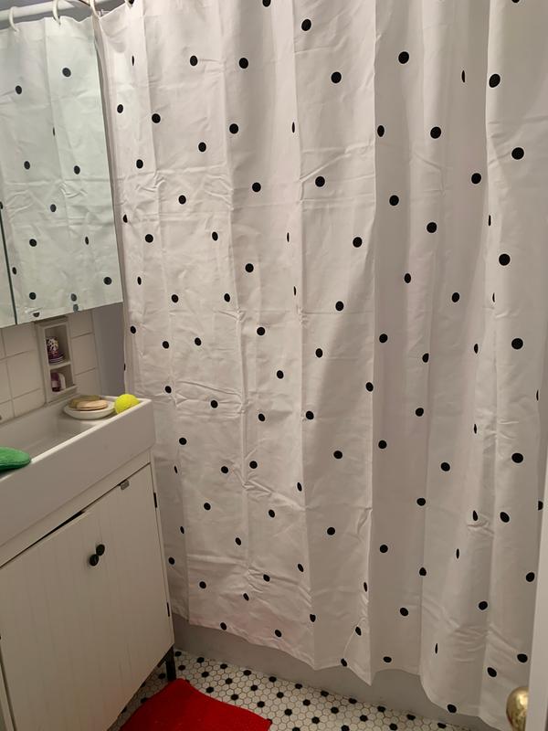kate spade new york Deco Dot Shower Curtain in Platinum Bed Bath & Beyond