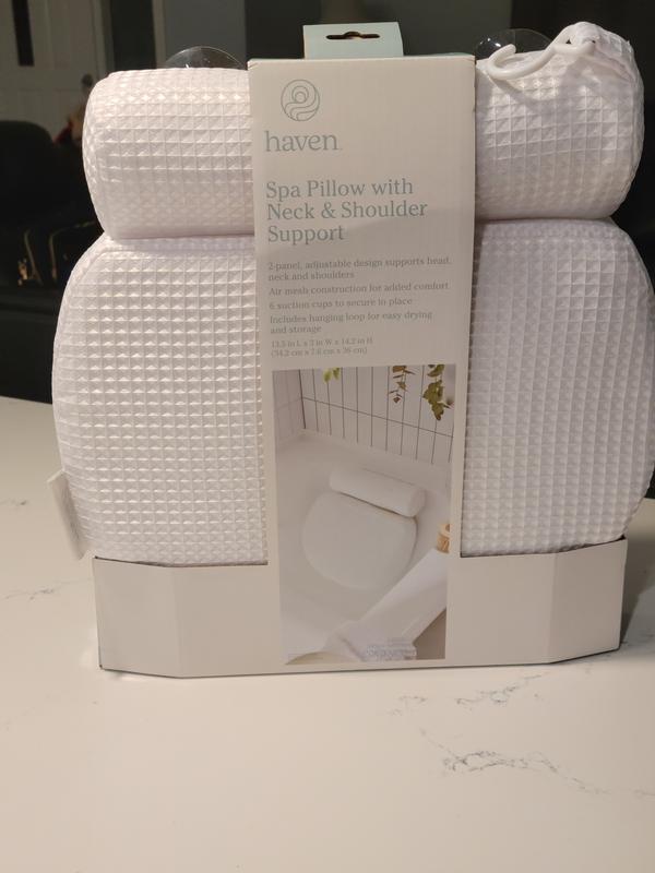 Haven™ Neck & Shoulder Support Bath Pillow in White Customer Reviews
