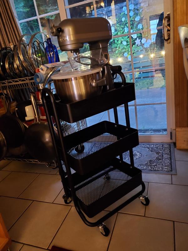 Squared Away™ 3Tier Utility Storage Cart Customer Reviews Bed Bath