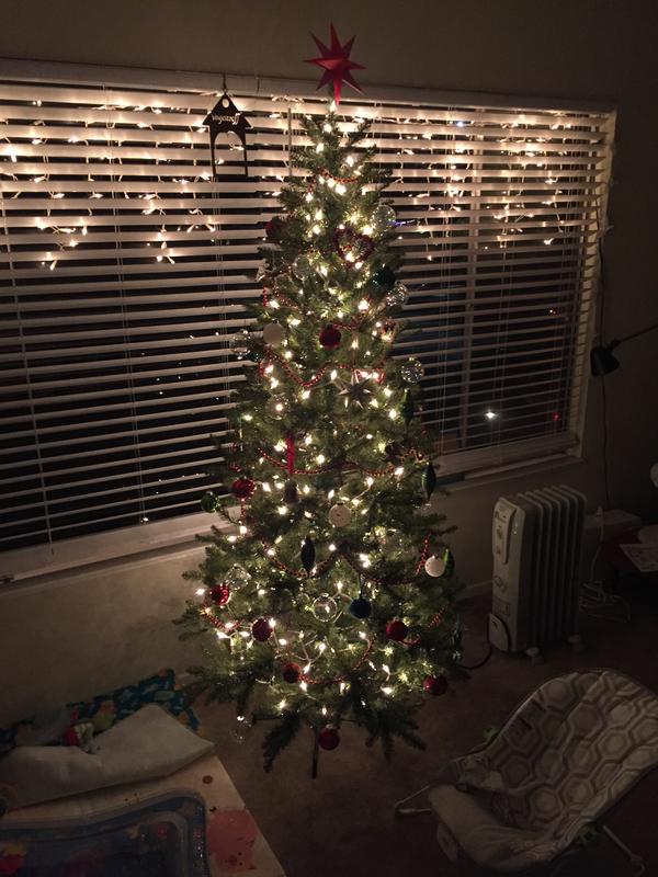 National Tree Company 41/2Foot Dunhill Fir Slim Artificial Christmas