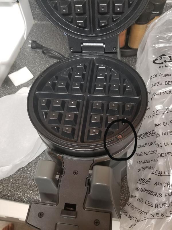 CRUX® Artisan Series Double Rotating Waffle Maker in Grey Bed Bath