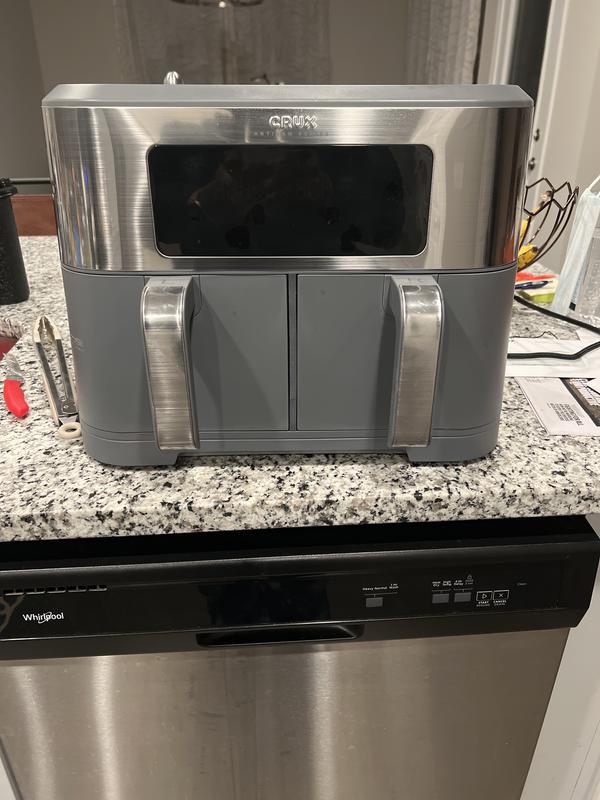 Customer Reviews: CRUX® Artisan Series 9 qt. Dual Basket Air Fryer in