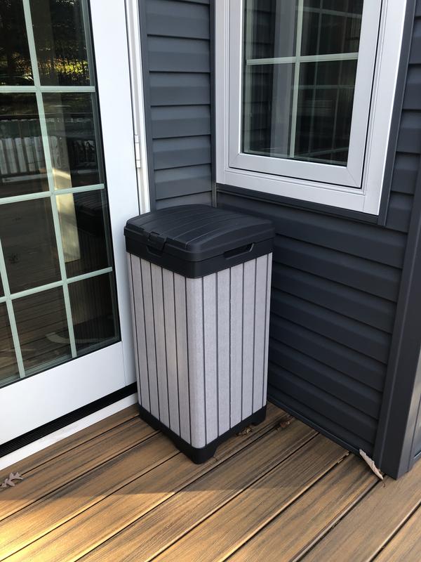 Keter Rockford Resin 38Gallon Trash Can Bed Bath & Beyond