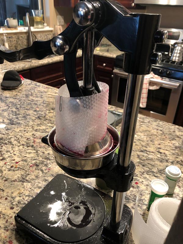 Frieling Pomegranate and Orange Press Juicer in Black Bed Bath & Beyond