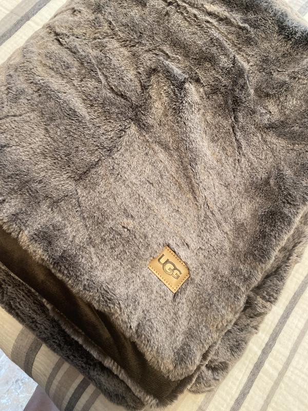 Ugg Fur Throw Blanket