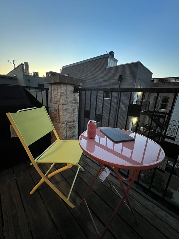 Simply Essential™ Folding Outdoor Sling Chair Bed Bath and Beyond Canada