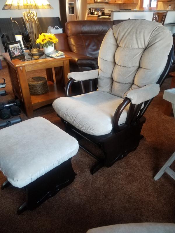 Best Chairs® Bedazzle Glider and Ottoman Bed Bath & Beyond