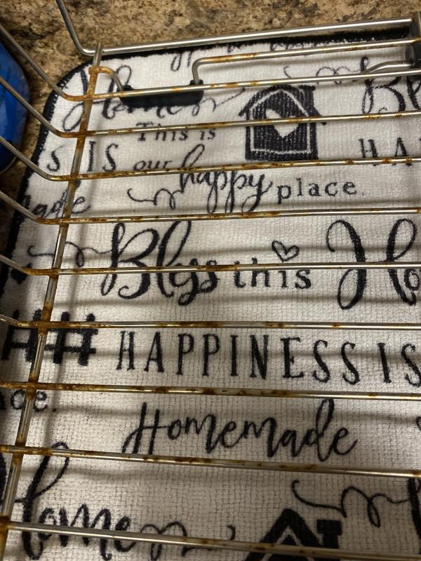 Large Dish Rack in Satin Nickel Bed Bath and Beyond Canada