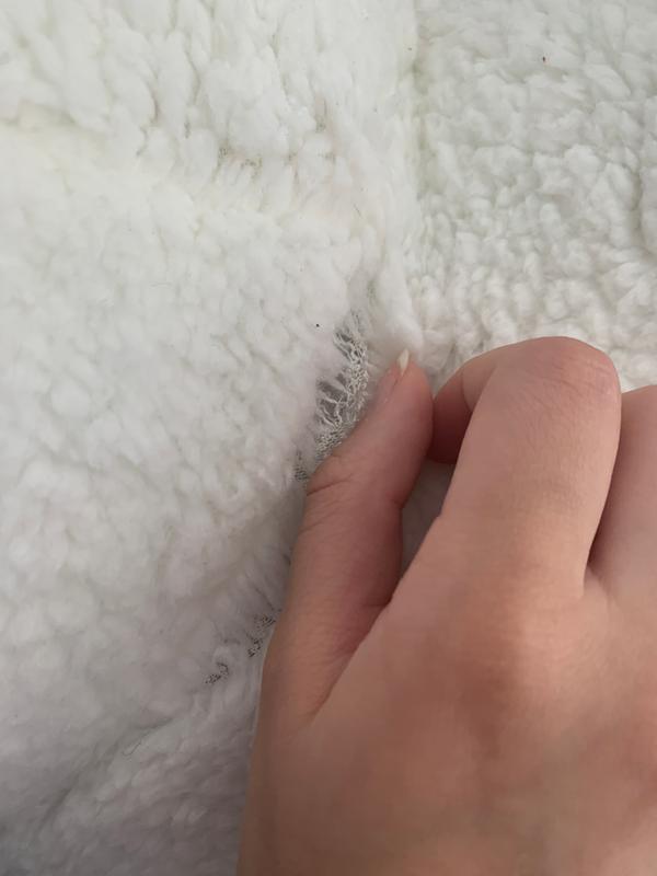 Ugg® Kids Casey Frosted Sherpa Backrest in Grey buybuy BABY