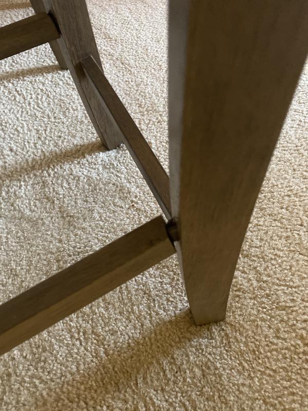 Hartland Upholstered Stool in Driftwood Bed Bath & Beyond