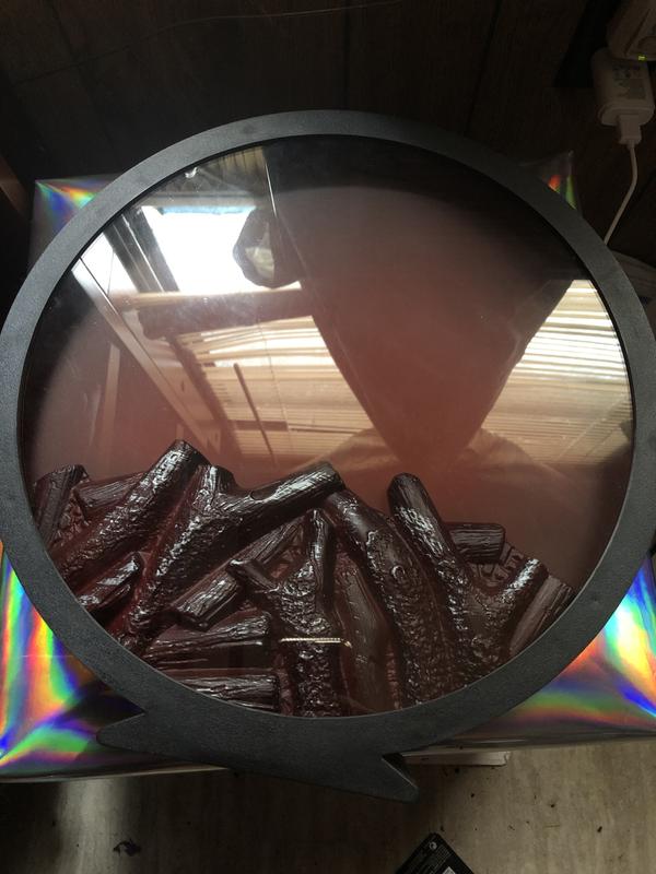 GRAYSON HOME LED Tabletop Fireplace in Black Bed Bath and Beyond Canada