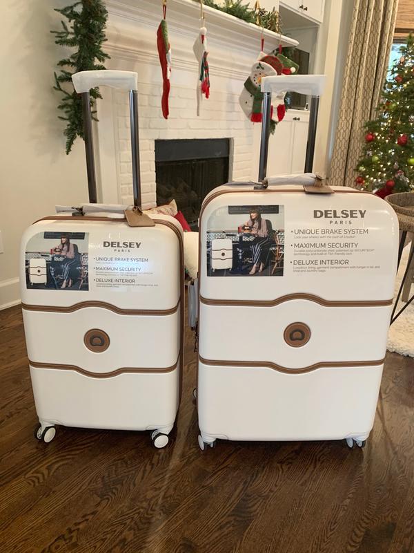 DELSEY PARIS CHATELET+ Hardside Spinner Checked Luggage Bed Bath and