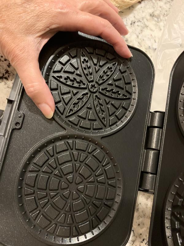 【希少！！】 クイジナート ピゼルメーカー プレス Cuisinart WMPZ10 Pizzelle Press Silver 家電