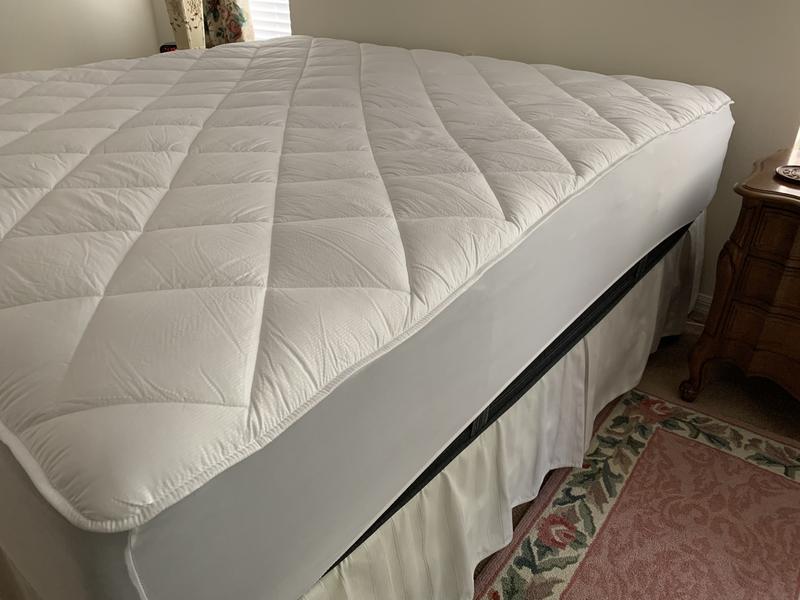 SensorPEDIC All Seasons Reversible Mattress Pad Bed Bath and Beyond