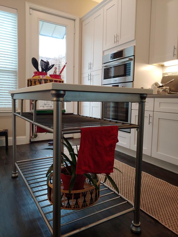 orleans kitchen island with quartz top        <h3 class=