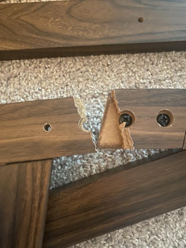 Contemporary 3Shelf Ladder Desk in Canyon Walnut Bed Bath and Beyond