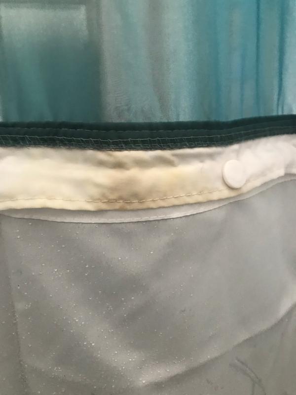 Hookless® It's a Snap™ Fabric Shower Curtain Liner in White Bed Bath and Beyond Canada