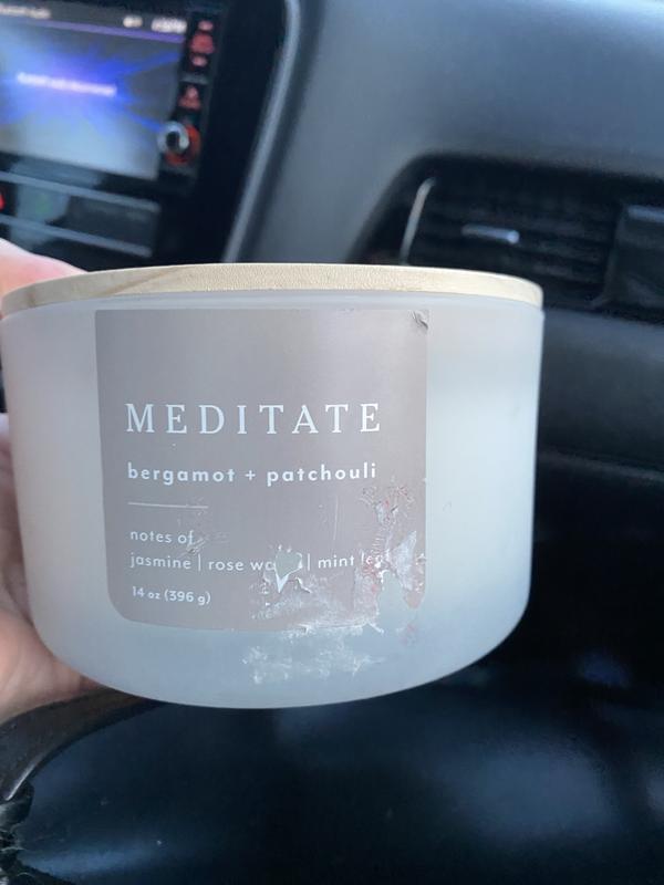 Bergamot + Patchouli Scented 14 oz. 3Wick Candle Bed Bath & Beyond