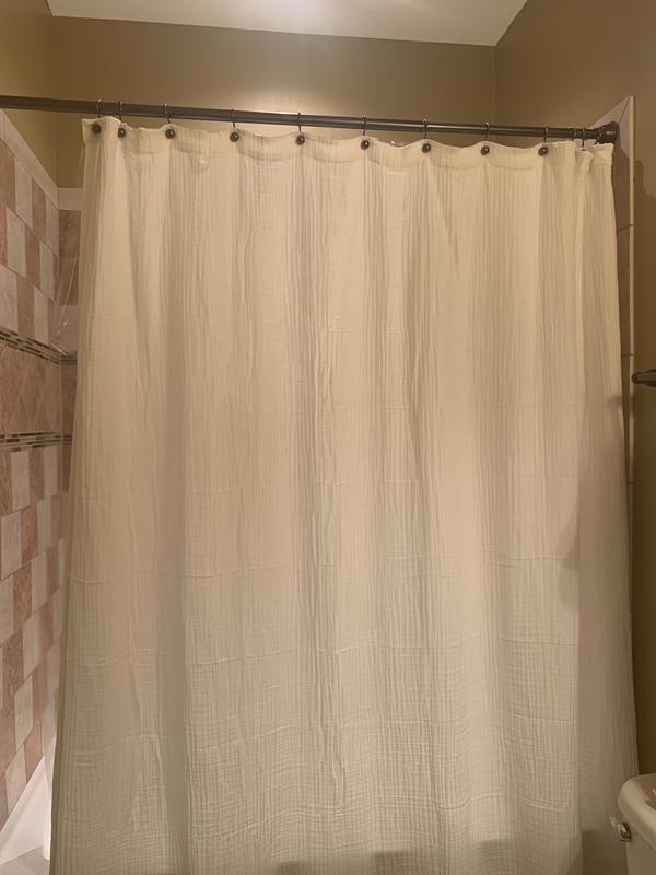Haven™ Double Gauze Organic Cotton Shower Curtain Bed Bath and Beyond