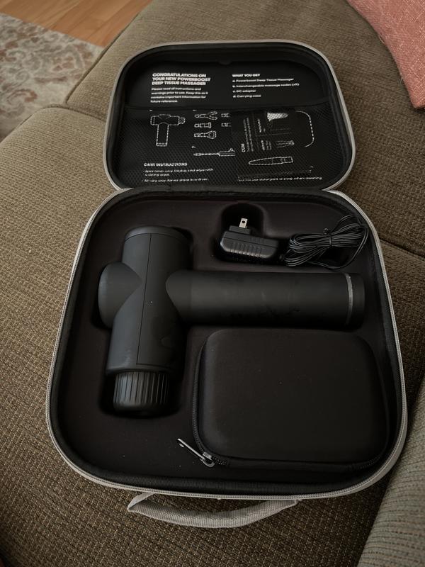Sharper Image® Powerboost Deep Tissue Massage Gun Percussion Massager Bed Bath and Beyond Canada