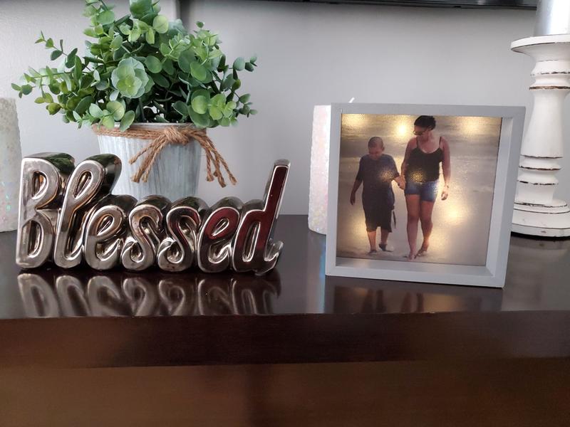 Photo LED Light Shadow Box Bed Bath & Beyond