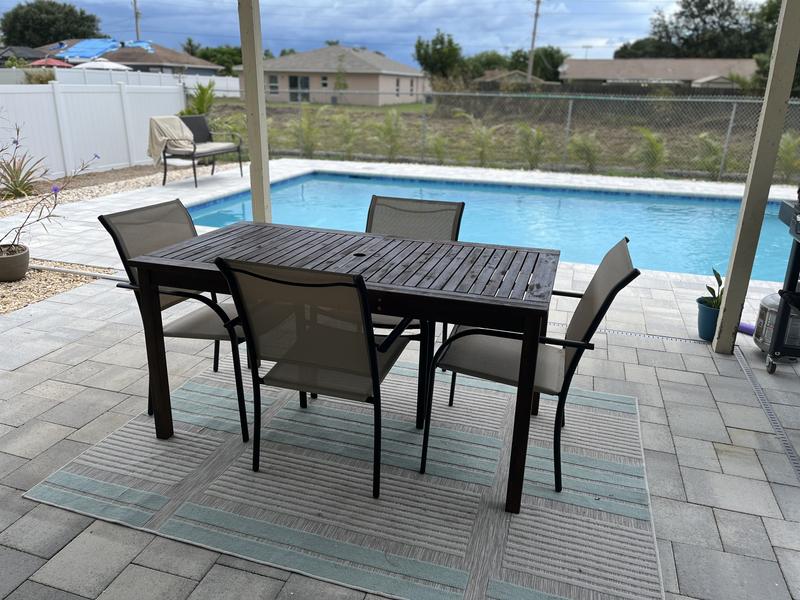 Forest Gate Arvada Acacia Wood Outdoor Dining Table Bed Bath & Beyond