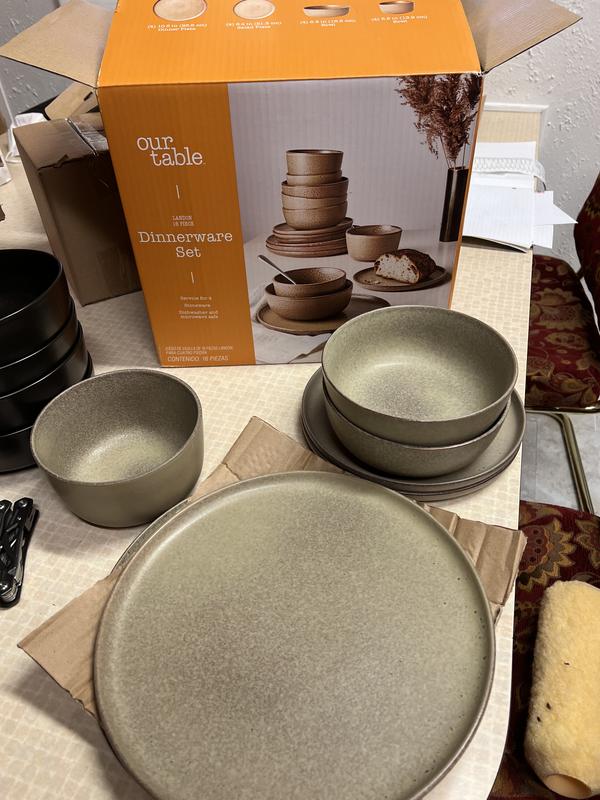Our Table™ Landon Dinnerware Collection in Toast Bed Bath and Beyond