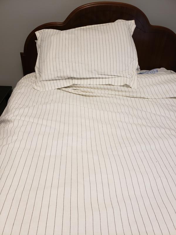 Nestwell™ Pinstripe Cotton Linen 3Piece Comforter Set Customer Reviews