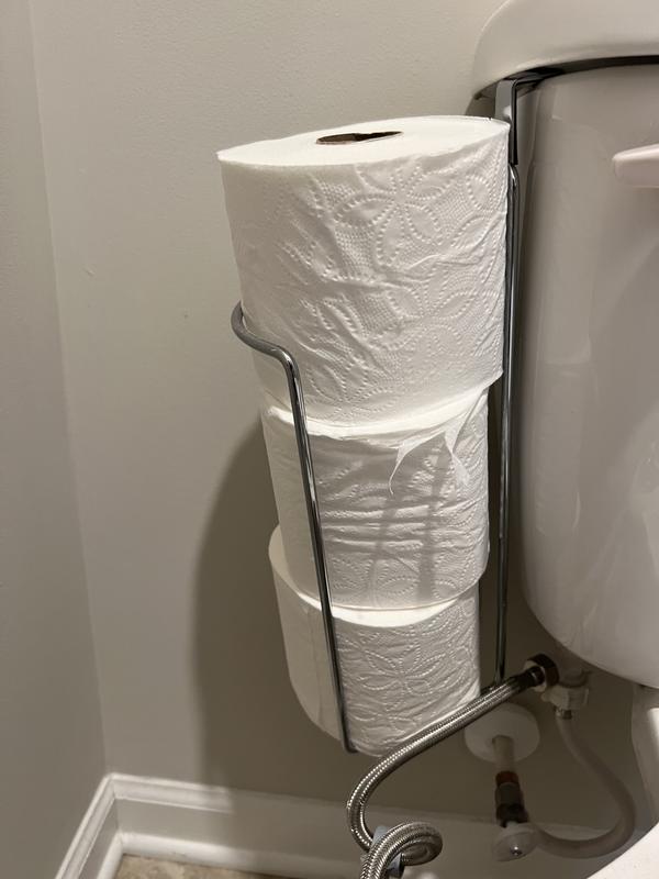 Simply Essential™ OvertheTank 3Roll Toilet Paper Reserve in Chrome