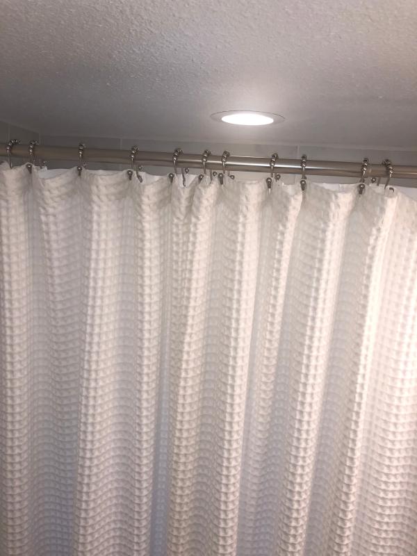 NEW Moen SR2200CH Double Shower Curtain Rings CHROME Set of 12 Rings 
