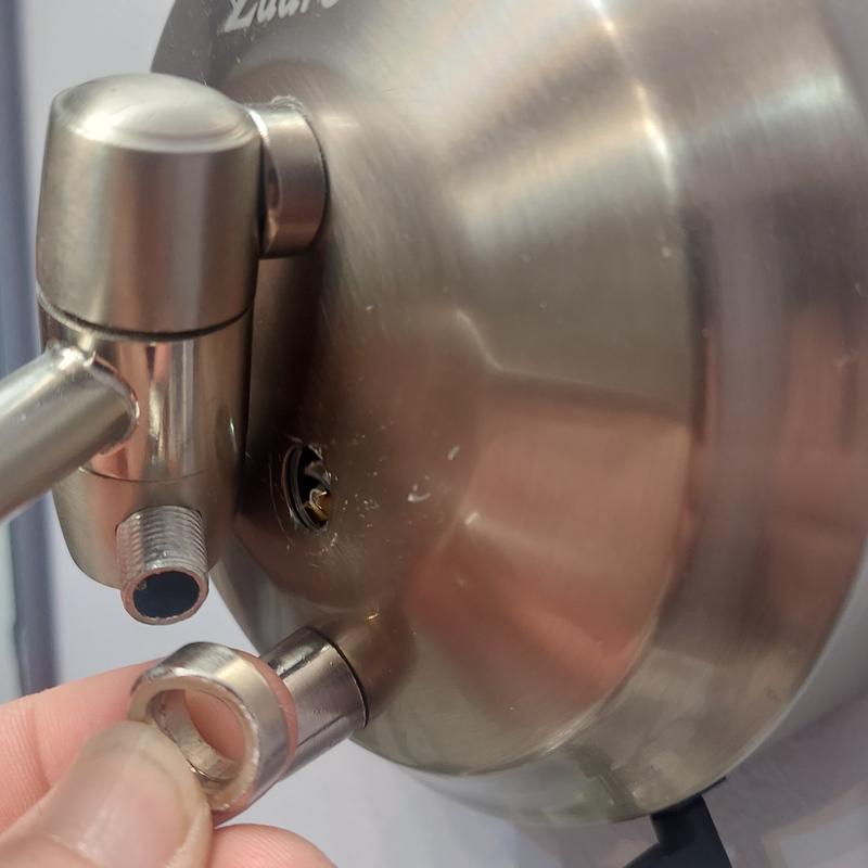 Zadro™ 10X/1X DualSided Round LED Lighted Wall Mount Mirror Bed Bath