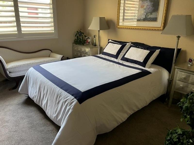 Everhome™ Emory 3Piece Hotel Border Comforter Set Bed Bath and